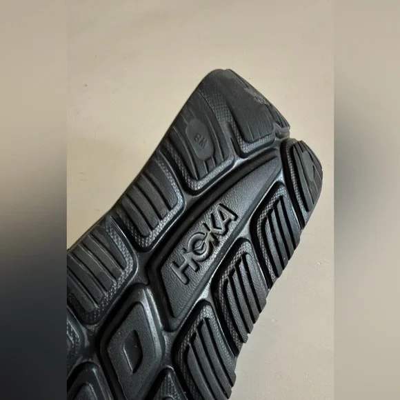 HOKA Ora Recovery Slide 3 unisex sandals in black Men's 6 Woman 8 - Picture 4 of 5